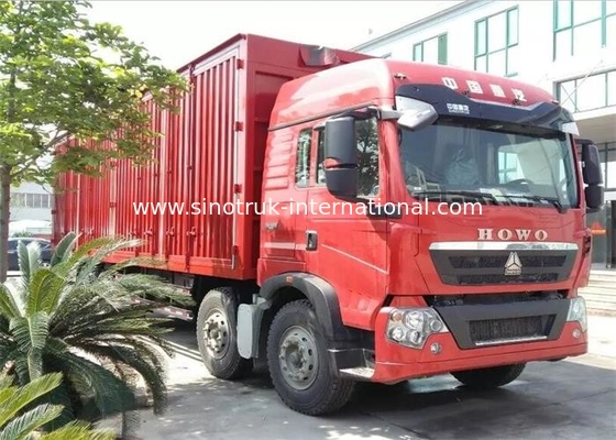 SINOTRUK HOWO T5G Asa Van Carga Caminhão 8X4 12 roda o motor Euro4 336HP do HOMEM de LHD