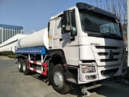 Capacidade branca de caminhão de tanque 6x4 da água de SINITRUK LHD 371HP 18CBM grande