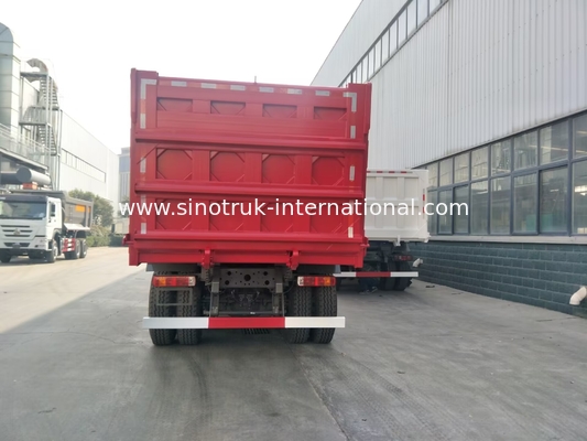 Caminhão basculante vermelho 10 - de HOWO SINOTRUK carga cúbica 25 do medidor 25 - 40t ZZ3257N3847A