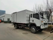 Tipo de movimentação móvel do caminhão LHD 4x2 da oficina de Sinotruk HOWO 10t