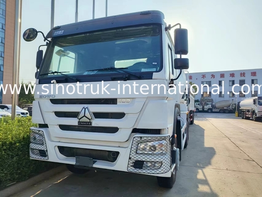Caminhão alto LHD 6×4 10wheels do misturador do consumo de combustível HOWO dos cavalos-força 400HP baixo