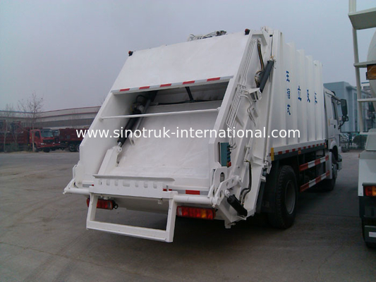 SINOTRUK comprimiu caminhões da coleção de recusa 15-16 CBM 290HP ZZ1167M4611
