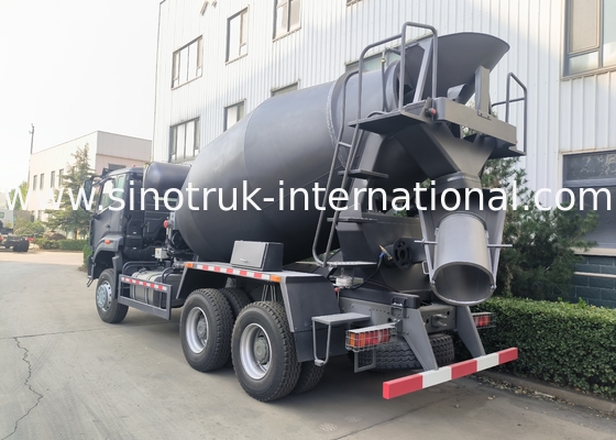Sinotruk Howo N7 caminhão de mistura de betão 6-10CBM 6 X 4 Euro 2 380 hp