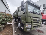 SINOTRUK HOWO 400HP Green Tipper Dump Truck RHD 6×4 12 rodas Alta potência