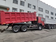 SINOTRUCK Howo Tipper Dump Truck 380Hp 6 × 4 20CBM Caixa 10 rodas Ferro de angular de esmagamento
