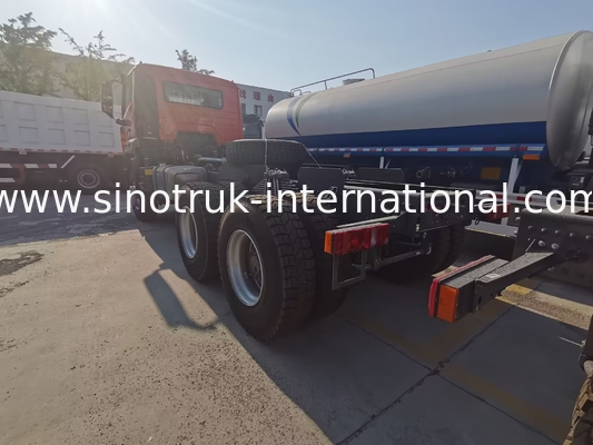 Sinotruk New Howo Tipper Dump Truck Chassis Weichai Motor 6 × 4 LHD Cor laranja