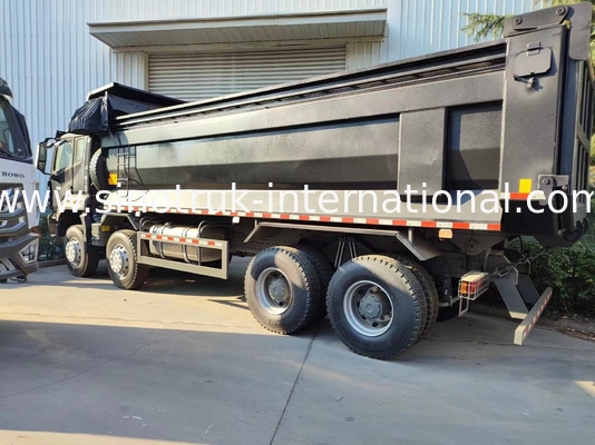 RHD 8×4 12 rodas HOWO caminhão 380HP
