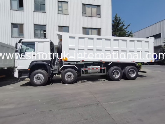 12 caminhão basculante 400hp de Sinotruk HOWO 8X4 das rodas para a mineração