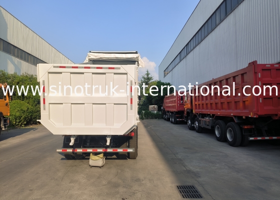 Sinotruk Howo Dump Truck 400Hp 6 × 4 Taça em forma de U com lonas automáticas
