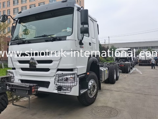 SINOTRUK HOWO Dropside Cargo Veículos comerciais Caminhões Chassis LHD 6X4 400HP