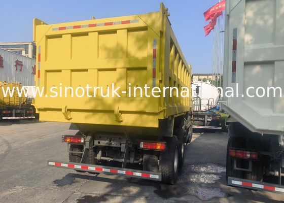 Sinotruk Howo Tipper Dump Truck Weichai 380Hp 10 Rodas 6 × 4 Rhd 20CBM