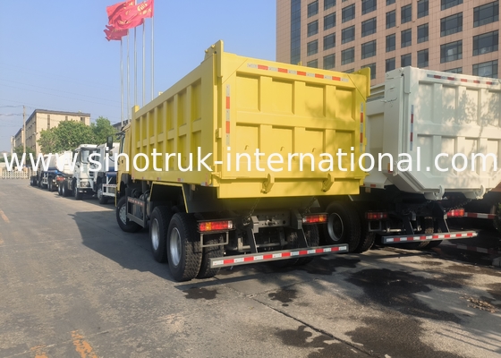 Sinotruk Howo Tipper Dump Truck Weichai 380Hp 10 Rodas 6 × 4 Rhd 20CBM