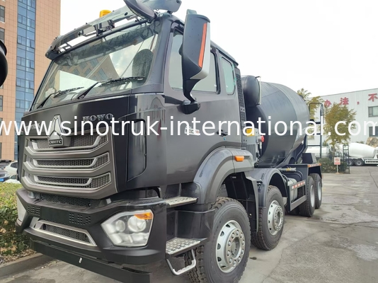 HOWO Mixer Truck 12CBM 380HP H77L Cabine Preto