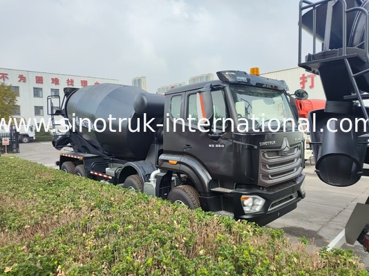 HOWO Mixer Truck 12CBM 380HP H77L Cabine Preto