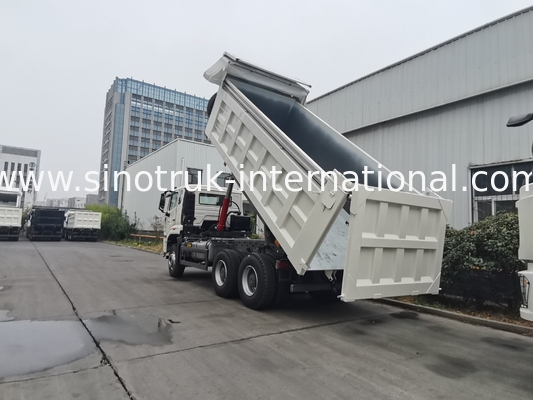 Construção Howo 6x4 Tipper Dump Truck RHD Drive