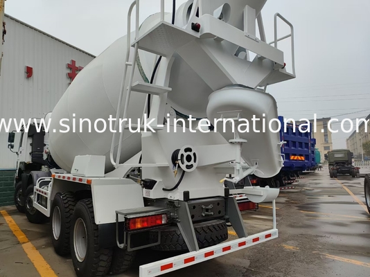 HOWO 8*4 12 rodas caminhão de mistura de concreto 400HP 16CBM Grande potência Grande capacidade