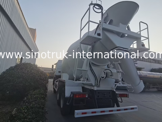 Sinotruk Howo caminhão de mistura de concreto 380HP 6-10CBM 6 X 4 Euro 2