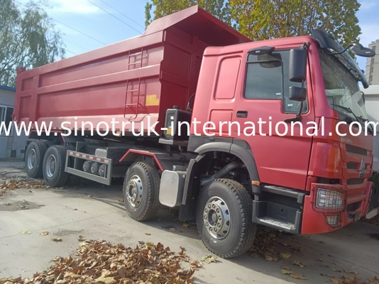 Caminhão de descarga de descarga SINOTRUK HOWO A7 8X4 para construção ZZ3317V3567B1