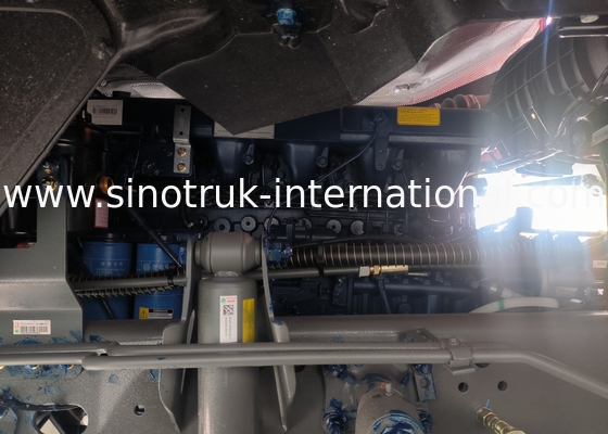 Sinotruk Howo Dump Truck Tx 400Hp Euro 2 8 × 4 Lhd 12 rodas Vermelho