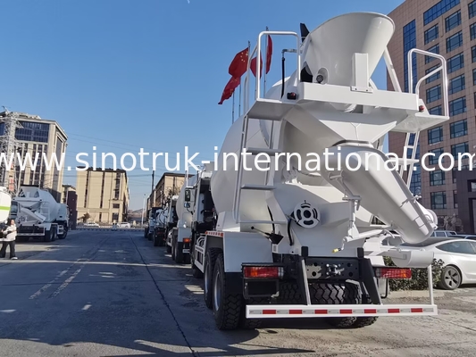 SINOTRUK HOWO 6×4 10 rodas caminhão de mistura de betão 400 HP alta eficiência LHD