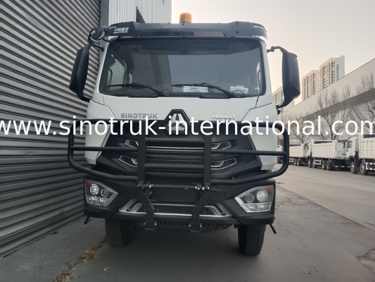 SINOTRUK HOWO 400 HP camião de descarga para construção N7 Militar luz de alerta para pára-choques
