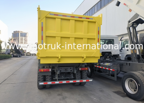 Sinotruk Howo Tipper Dump Truck 6 × 4 Lhd 10 rodas 20CBM Cargo Box Pneus de mineração