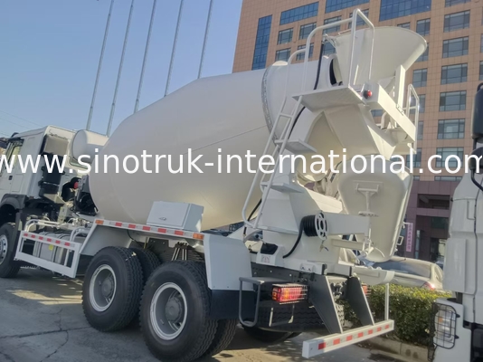 Alta potência 400HP HOWO Mixer Truck 6-12CBM LHD 6×4 10 rodas