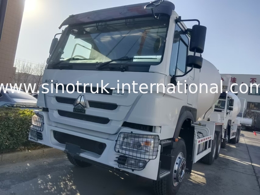 Alta potência 400HP HOWO Mixer Truck 6-12CBM LHD 6×4 10 rodas
