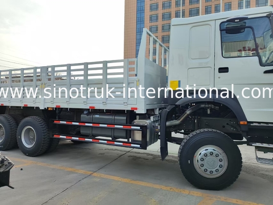 Howo Full Drive Cargo Box Truck 400 HP 4 eixos
