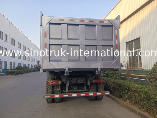 Caminhão Sinotruk Hohan 400hp 10 rodas Lhd 40 toneladas 20-30cbm ZZ3317N356JB1 Cinza