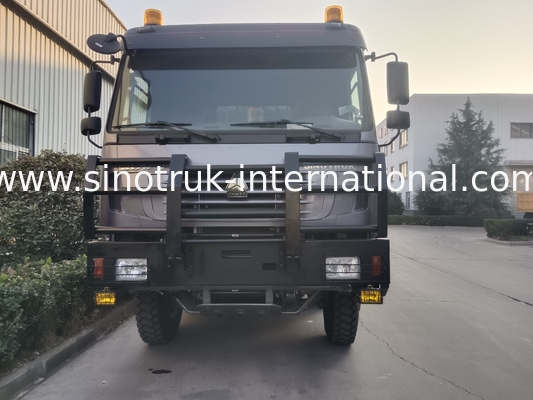 Caminhão Sinotruk Hohan 400hp 10 rodas Lhd 40 toneladas 20-30cbm ZZ3317N356JB1 Cinza
