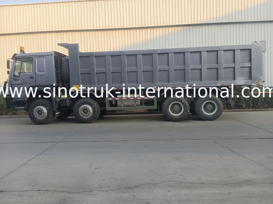 Caminhão Sinotruk Hohan 400hp 10 rodas Lhd 40 toneladas 20-30cbm ZZ3317N356JB1 Cinza
