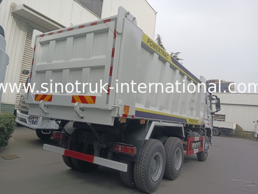 30-40 toneladas RHD 10 Rodas Depilador de descarga SINOTRUK Haohan Para Construção Branco