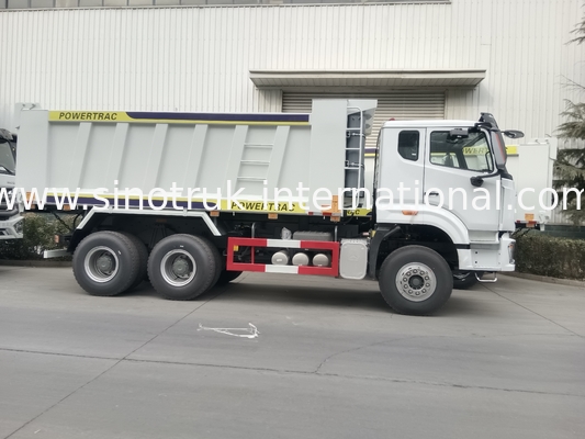 30-40 toneladas RHD 10 Rodas Depilador de descarga SINOTRUK Haohan Para Construção Branco