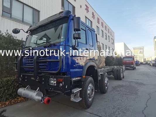SINOTRUK HOWO 6×4 10 rodas Oil Tank Truck 400HP chassi de tanque de óleo