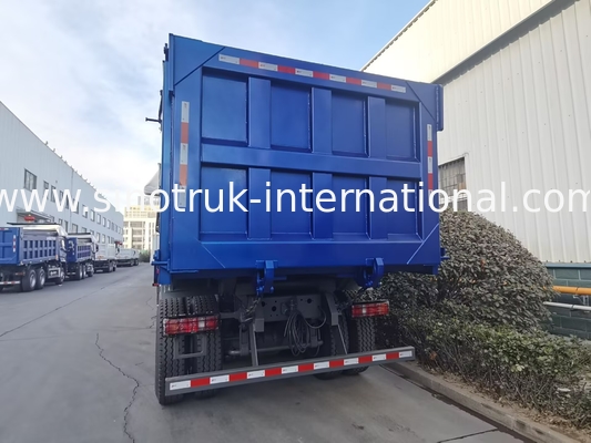 SINOTRUK HOHAN NEW HOWO 30 - 40 toneladas RHD 10 rodas Tarpaulin para construção azul alta eficiência de elevação e descarga