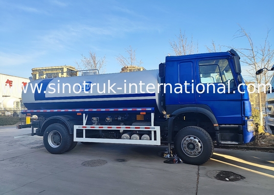 SINOTRUK HOWO 4x2 300HP Chassis azul com 10m3 corpo de tanque de água