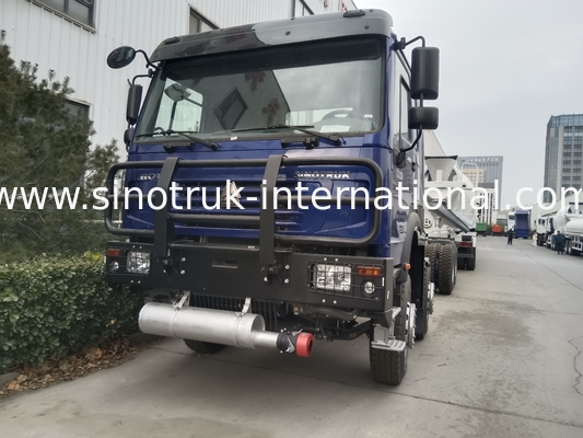 SINOTRUK HOWO Caminhão-tanque de petróleo Chassis 400HP 8X4 LHD 50 toneladas 40CBM