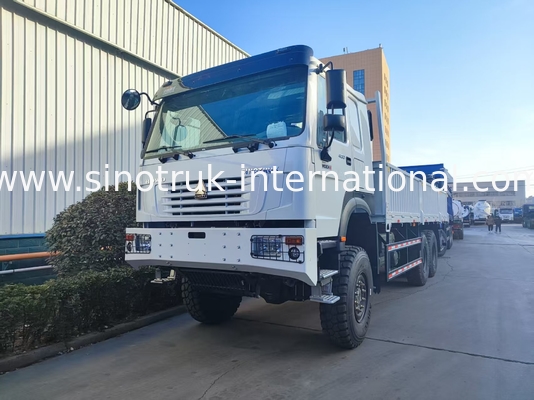 Desbloqueie o poder e a versatilidade de todos os conquistadores Branco HOWO 6x6 400HP Off - Road Cargo Truck