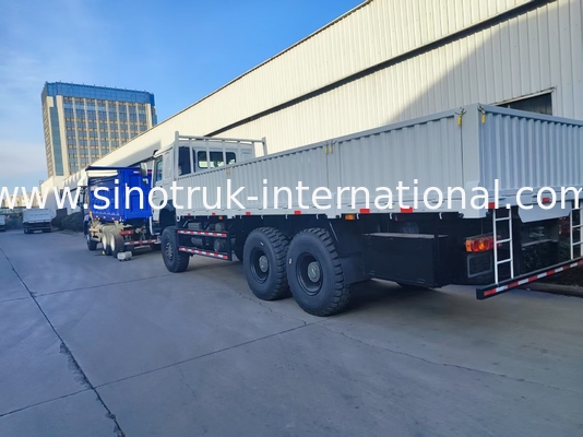 Desbloqueie o poder e a versatilidade de todos os conquistadores Branco HOWO 6x6 400HP Off - Road Cargo Truck