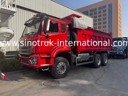 SINOTRUK HOHAN Novo Howo 6X4 RHD 10 rodas com lona reforçada porta traseira dura transporte eficiente