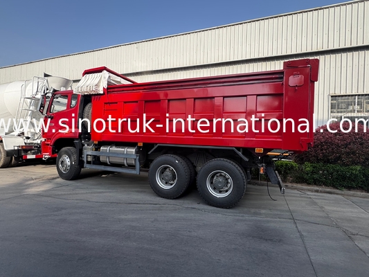 SINOTRUK HOHAN Novo Howo 6X4 RHD 10 rodas com lona reforçada porta traseira dura transporte eficiente