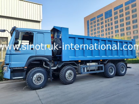 Cautivador Blue HOWO 8×4 380HP 26.91CBM camião de lixo onde a potência encontra a precisão em cada carga!