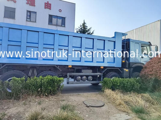 Cautivador Blue HOWO 8×4 380HP 26.91CBM camião de lixo onde a potência encontra a precisão em cada carga!
