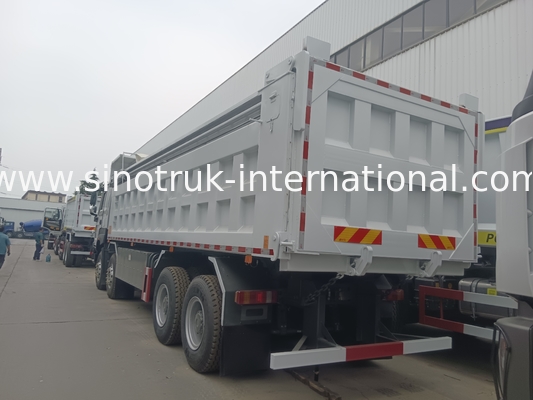 SINOTRUK HOWO 380HP camião de descarga de 12 rodas LHD 31 toneladas 20-30CBM V7-X Cab