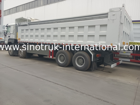 SINOTRUK HOWO 380HP camião de descarga de 12 rodas LHD 31 toneladas 20-30CBM V7-X Cab