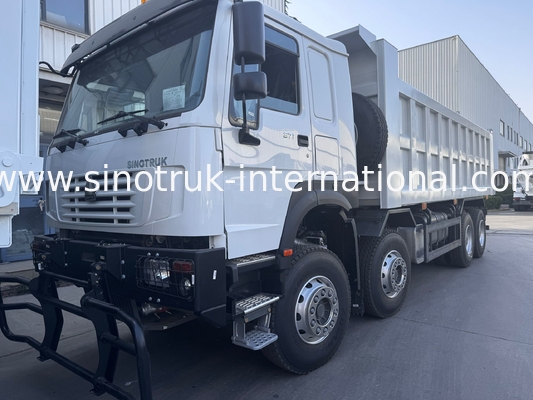 SINOTRUK HOWO 371HP Carrinho de descarga de descarga Construção Antiga Frente Frente Militar Para áreas de mineração