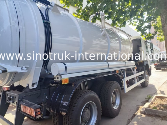 HOWO 6*4 16CBM 380HP Caminhão de limpeza de esgoto de alta potência