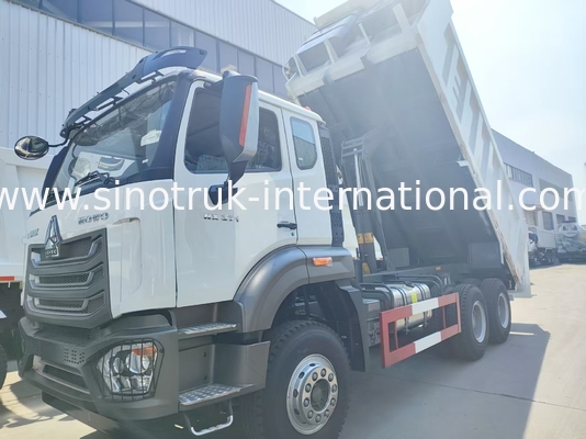 HOWO NX 371HP 6*4 20m3 Caminhão de descarga de elevação central de alta potência com corpo de carga de elevação central eficiente
