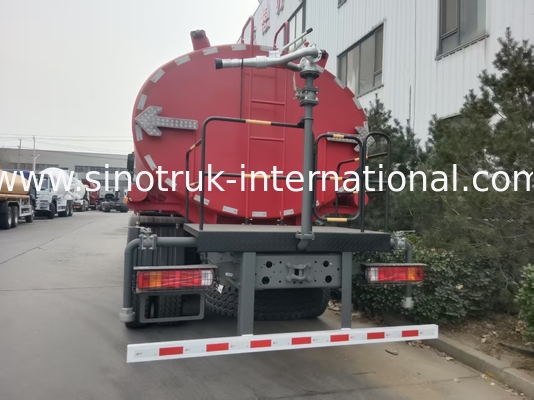 HOWO SINOTRUK Caminhão de tanque de água 380HP com função de lavagem de alta pressão 6×4